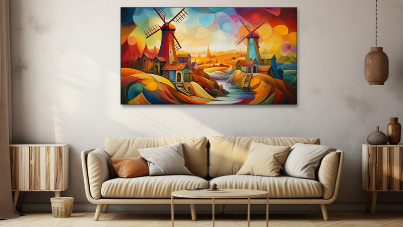 Canvas Wall Art - Mystical Milworks Abstract - HD0173