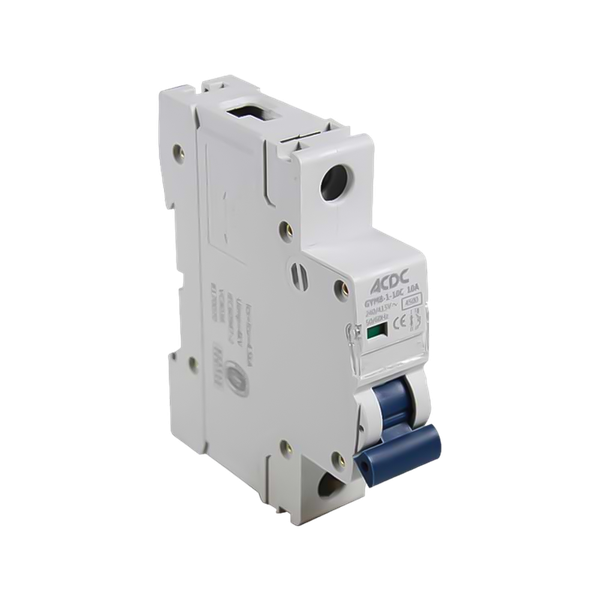 Din Circuit Breaker 1 Pole C-Curve 4.5KA 10A