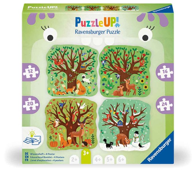 Ravensburger Puzzle Up 12-16-20-24 Piece Four Seasons