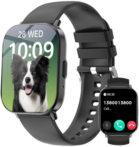 2.01" HD Smart Watches Women, Fitness Tracker Watch with Blood