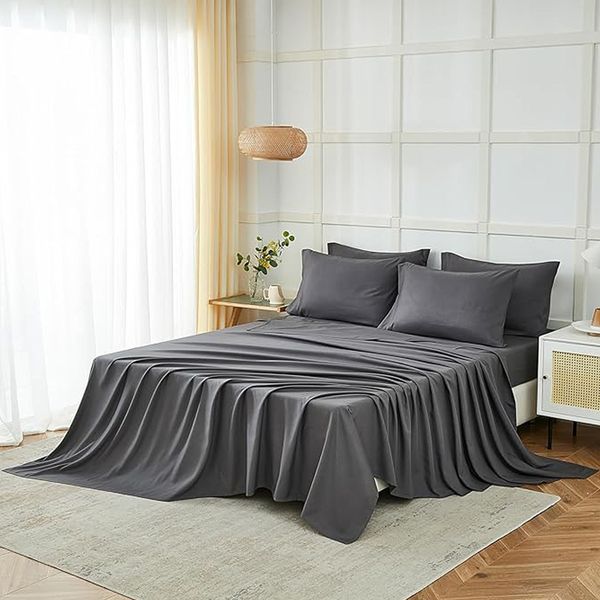 Duvet Bed Sheets &amp; Pillowcase Set - 2 Duvet Bed Sheets with 2 Pillow Cases