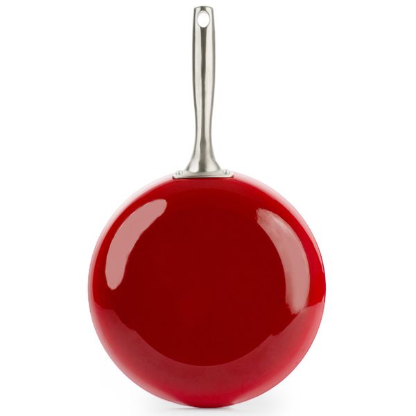 Capri - 28cm Honeycomb Frying Pan - Red