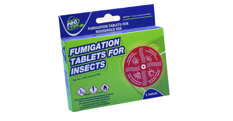 PROTEK FUMIGATION TABLET FOR INSECTS - 6 Tabs