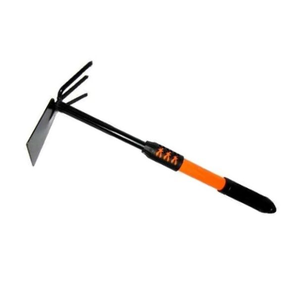 Garden Dual-Purpose Fork Rake &amp; Tooth Plane Cultivators Plowing Tools