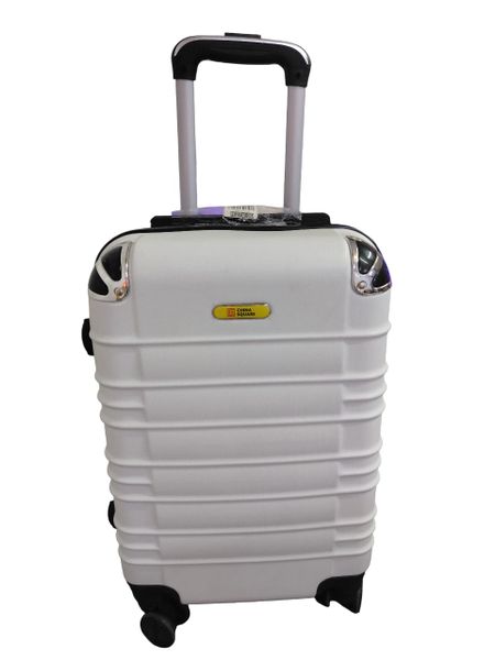 White Luggage Bag