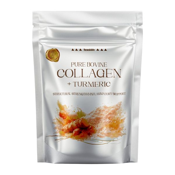 Collagen + Turmeric - 100g Powder - Structural Strength &amp; Anti Inflammatory