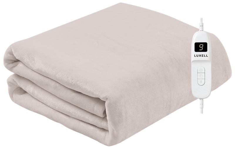 LUXELL - Electric Over-Blanket with Timer-Washable-Double-sided - 160X120cm