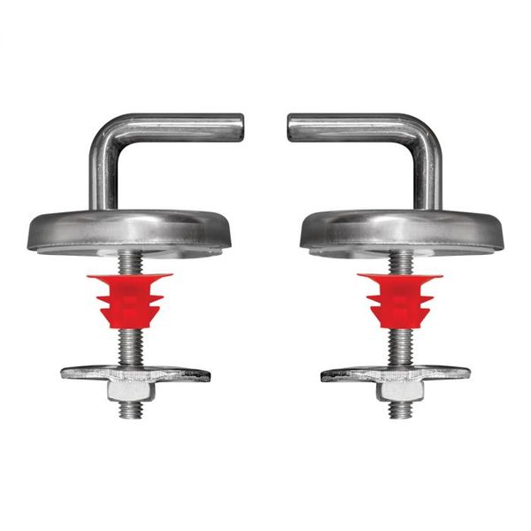 Wirquin - Seat Hinge Set H1 S/Steel Hinge (Bag) - 2 Pack