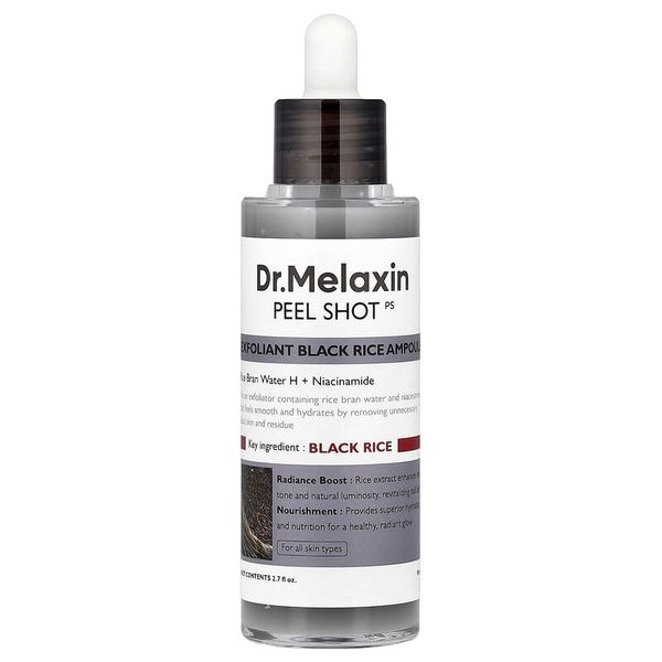 Dr. Melaxin Peel Shot Exfoliating Black Rice Ampoule 80ml