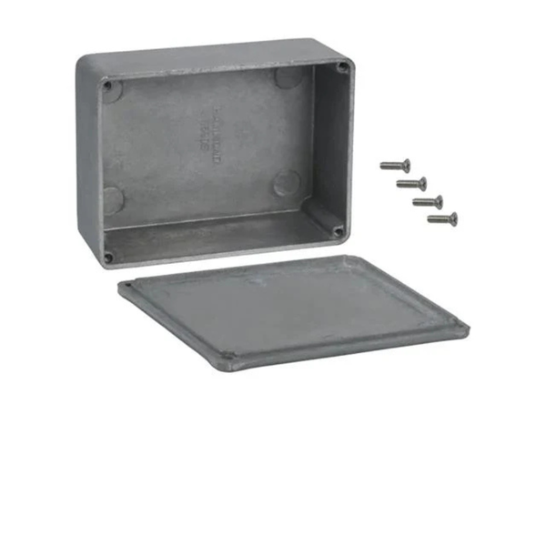 1590S Diecast Aluminium Enclosure - 110×82×44mm, IP54 Rated