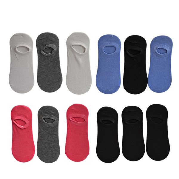Blue &amp; Pink Color Oriented Low Cut Comfortable Ankle Socks - 12 Pairs