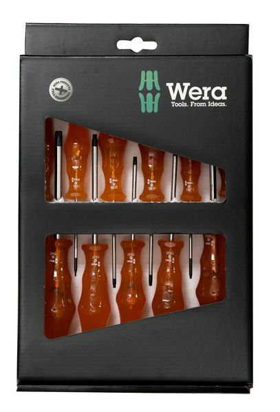 Wera - 11 Piece Orange Torx Set