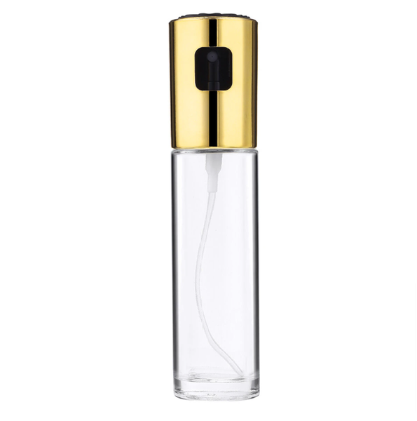 Zirconium Gold Glass 100ml Liquid Sprayer Bottle