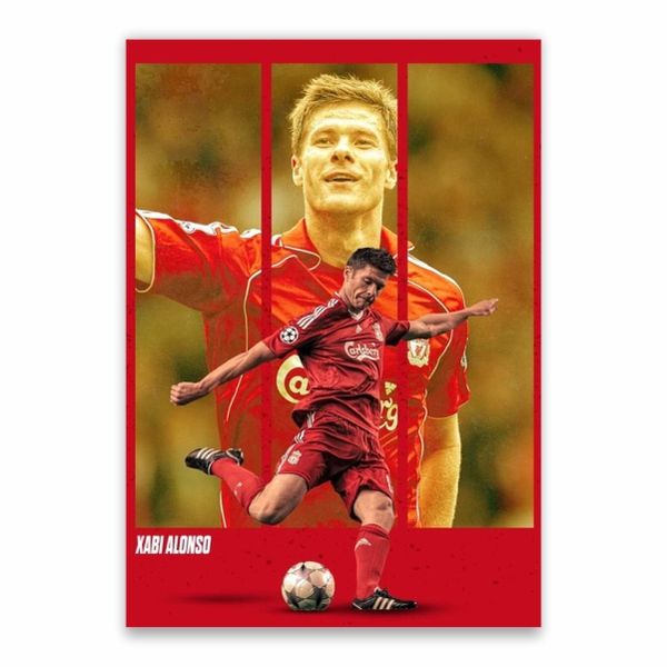 Xabi Alonso Liverpool Poster - A1