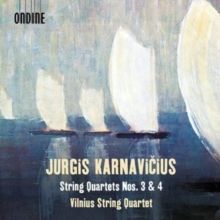 Jurgis Karnavicius: String Quartets Nos. 3 &amp; 4 (CD / Album)
