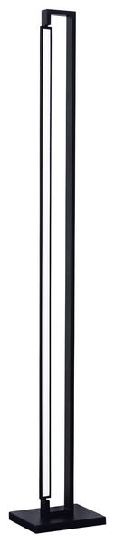 Slimline LED Floor Lamp with 270 Rotating Light Strip
