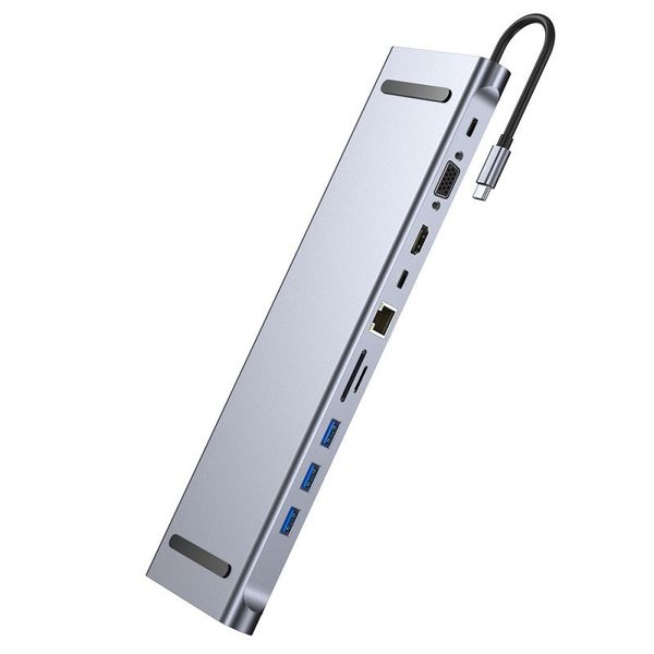Type-C 11 In 1 Multifunctional Adapter Hub