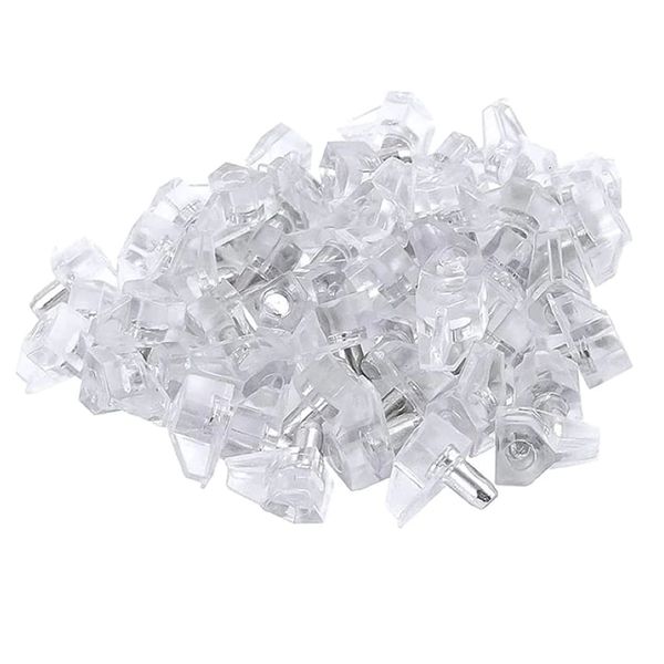 DIY Shelf Studs Pegs with Metal Pin Shelves Support Set of 100