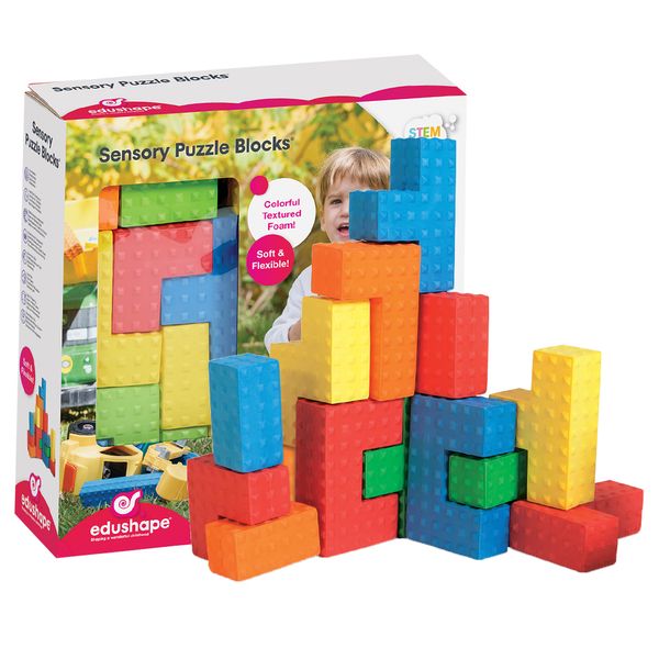 edushape Sensory Puzzle Blocks