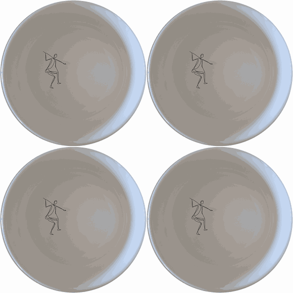 Khoi San Hunter Bowl Set of 4 - Range 1