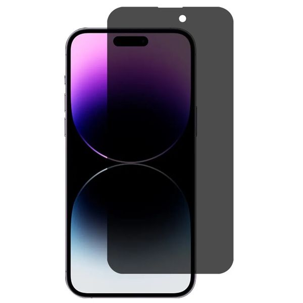 Matte Privacy Tempered Glass Screen Protector For iPhone Series 15