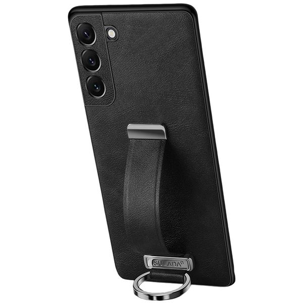Hard PC Case with Wrist Strap Compatible with Samsung Galaxy S24 S25 Ultra