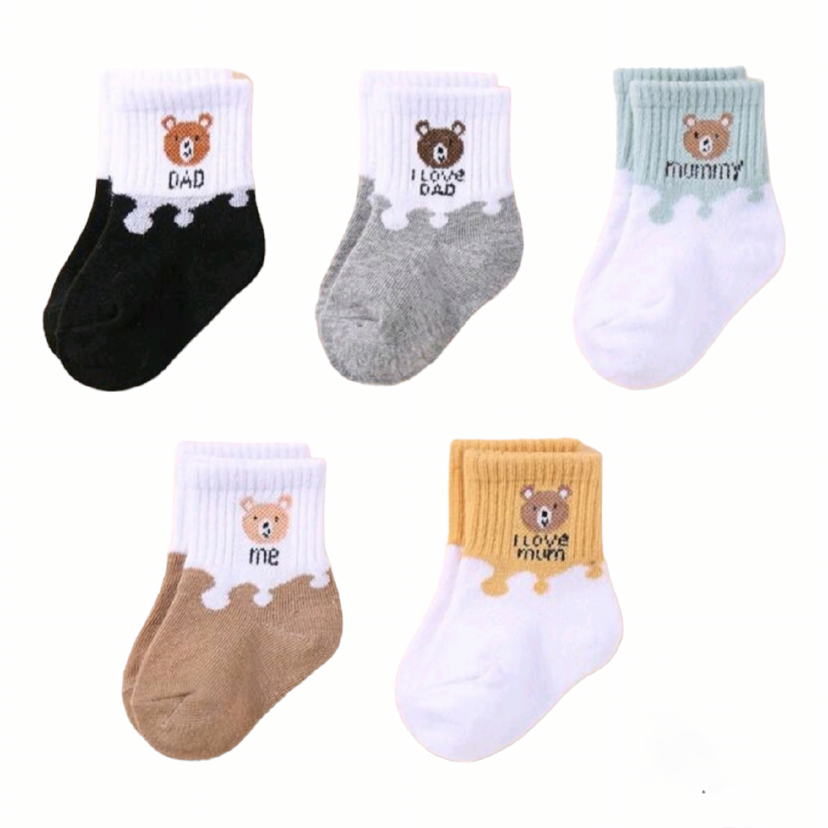 5 Pairs Baby Stretch Socks | Shop Today. Get it Tomorrow! | takealot.com