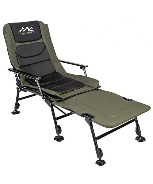 Extra Large Carp Luxury Camping Chair with Foot Rest