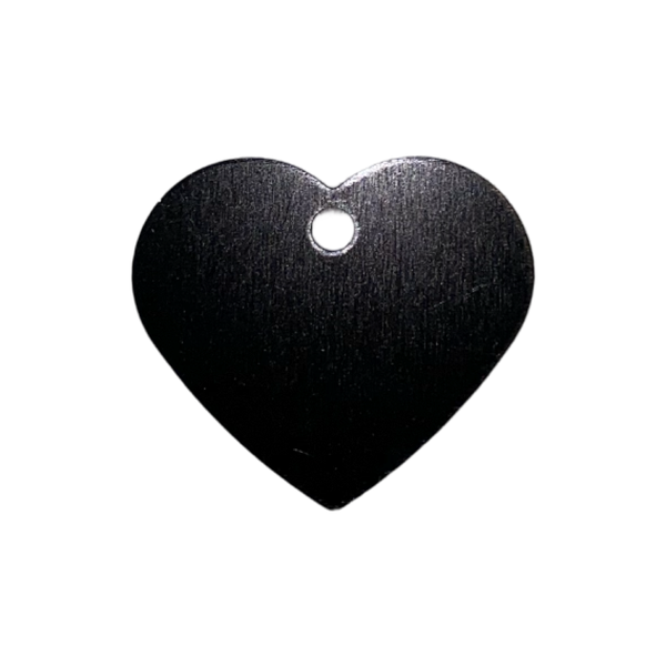 Pet ID Tag Blank For Dog/Cat Name Phone Number Heart Shape - Small