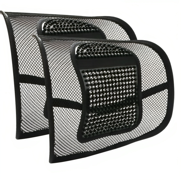 Pack of 2 Mesh Back Support For Office And Car Chair ngat