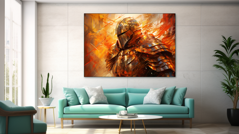 Canvas Wall Art - Spiritual Armor Abstract - JT0142
