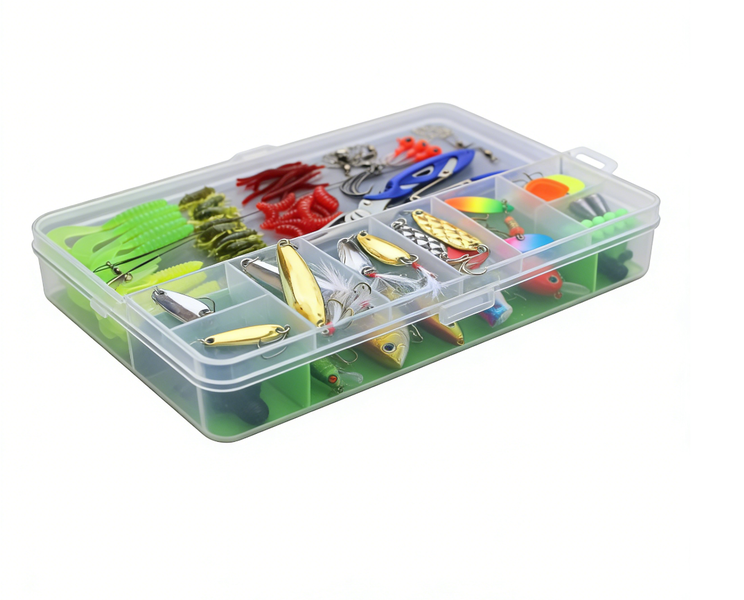 101 Pieces Fishing Lure Set image
