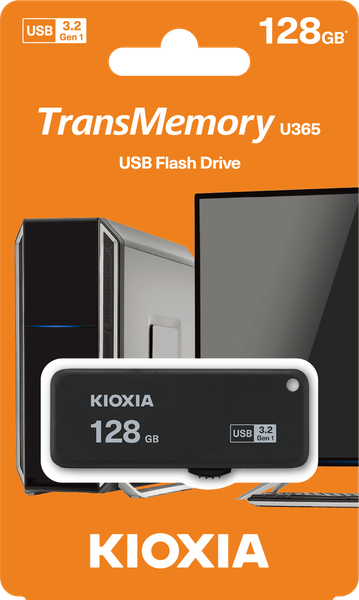 Kioxia , 128gb, 3.2, Gen 1,Slider USB, Works With Windows &amp; Mac
