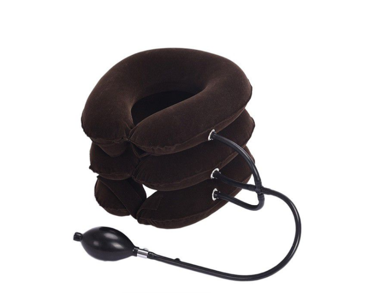 Inflatable Cervical Vertebra Retractor Neck Traction Device