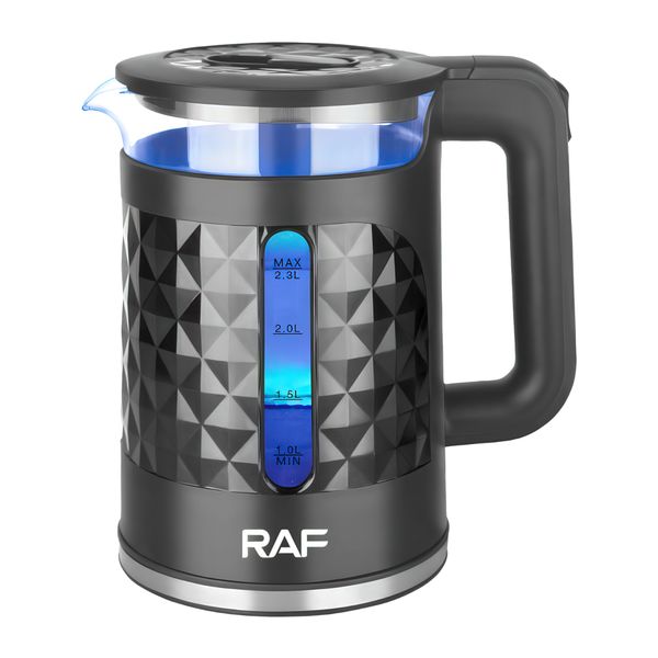 2.3L Cordless Electric Kettle 1500W BPA-Free with 360 Swivel Base