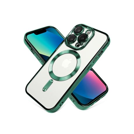 Electroplated Cover Compatible with iPhone 11 Pro Max-Green Image