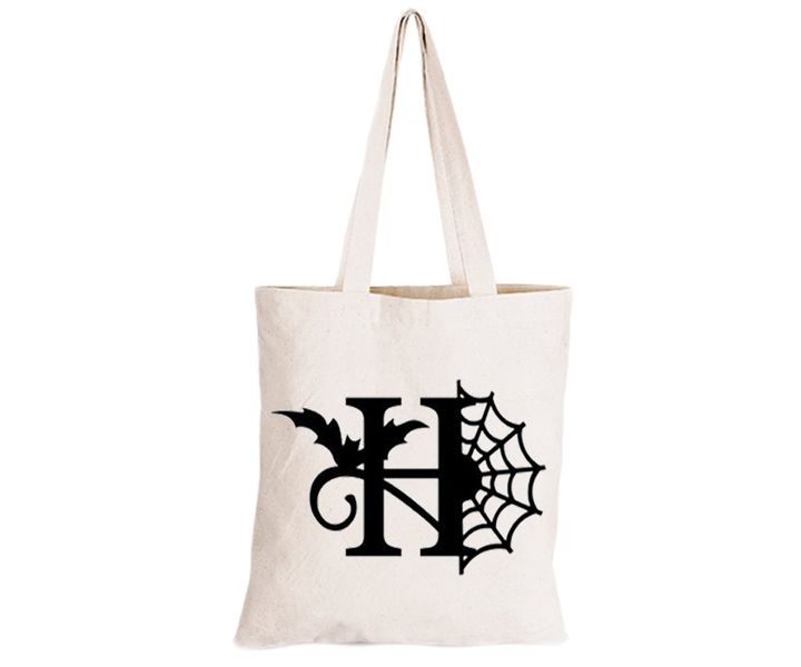 Z - Halloween Spiderweb - Eco-Cotton Trick or Treat Bag