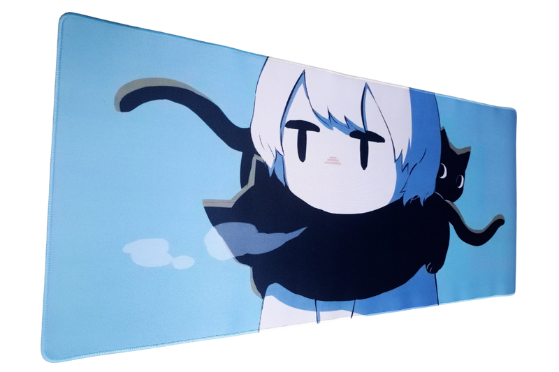 XXL Gaming Mousepad Amine Japanese Art or Extended Desk Mat for Office