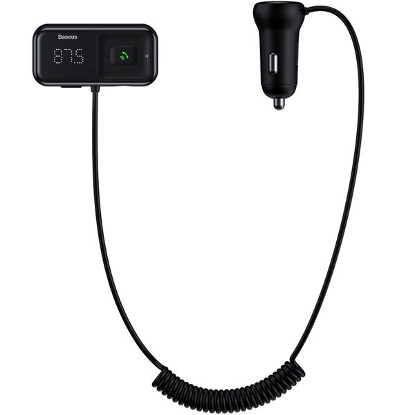 Baseus Wireless MP3 FM Transmission &amp; MicroSD + 2xUSB S16 Car Charger