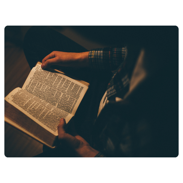 Bible Reading Women Mouse Pad