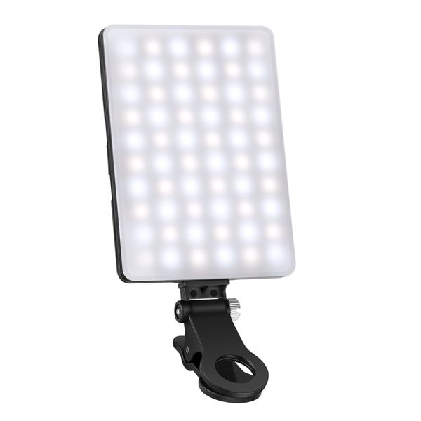 Selfie Light with Front &amp; Back Phone Clip, 3 Light Modes, High Power