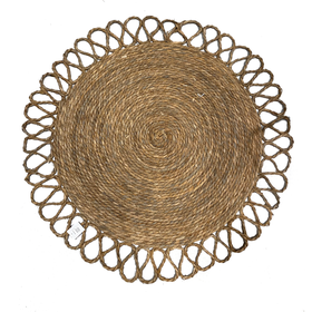 Round Jute Rug with Edge Detail | Buy Online in South Africa | takealot.com