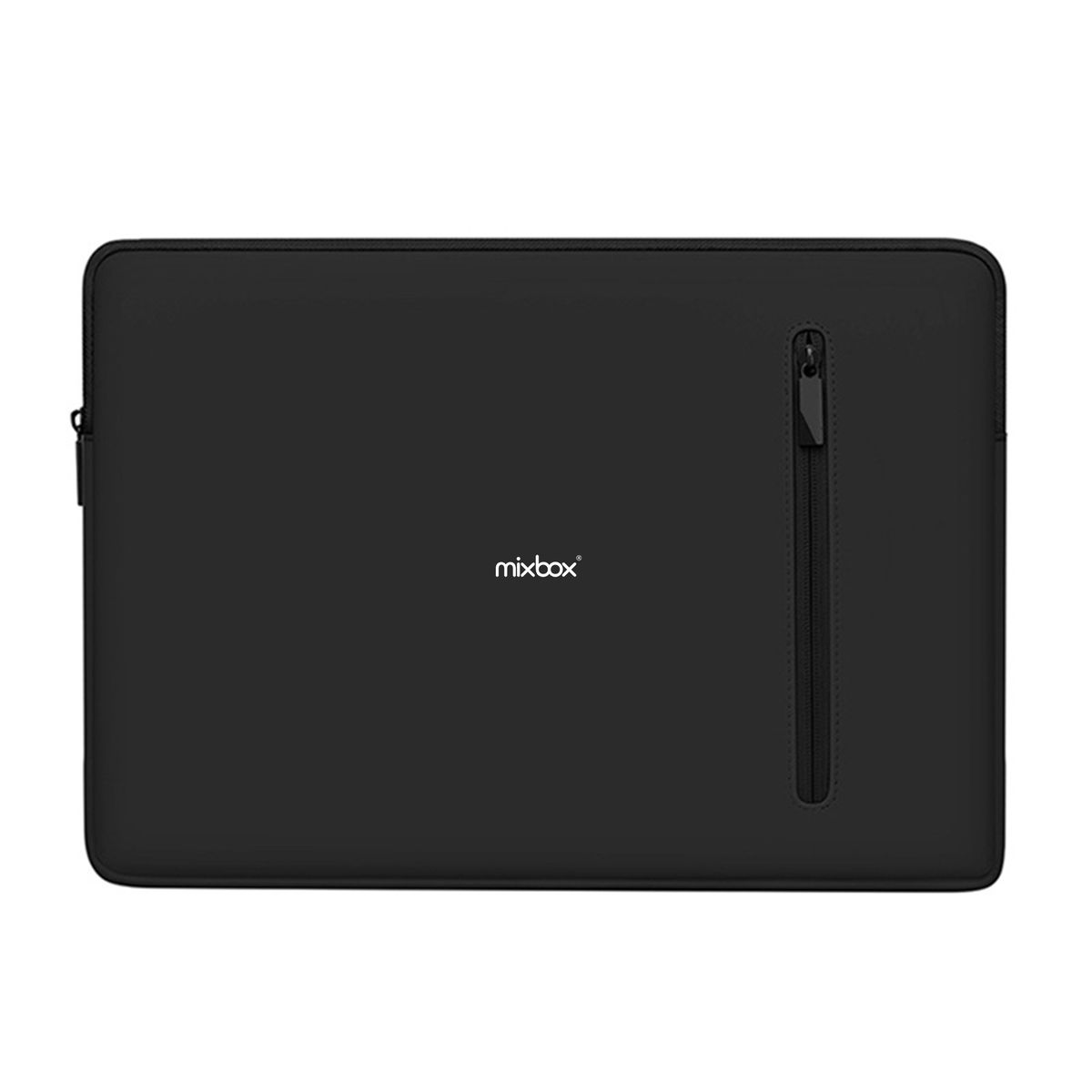 Mix Box Portable 14-Inch Soft Laptop Sleeve Case Soft Plush Lining – Black