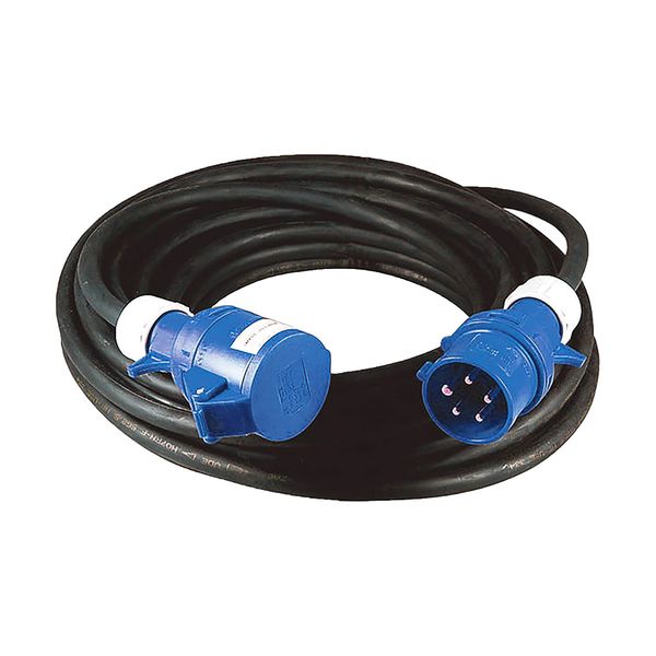 IEC309 32A 2P+E Rubber Extension Cord IP44 5m