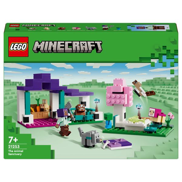 LEGO® Minecraft® The Animal Sanctuary 21253 Building Toy Set - 206 Pieces