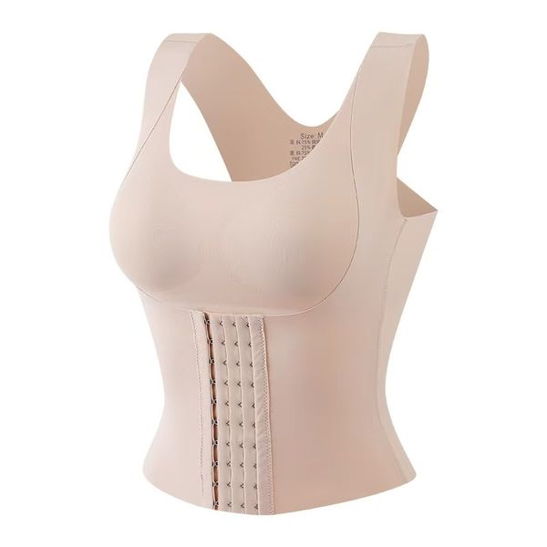Seamless body shaping vest for women