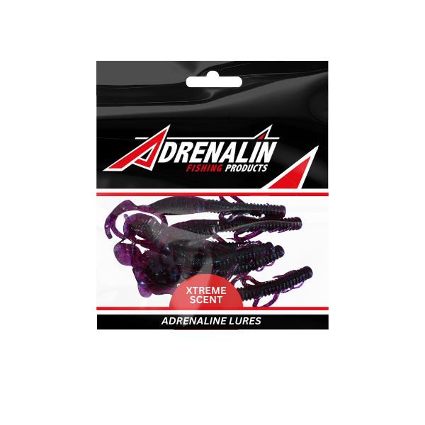 Adrenalin Ribbed Mongrel Lure June Bug 4.5 Inch