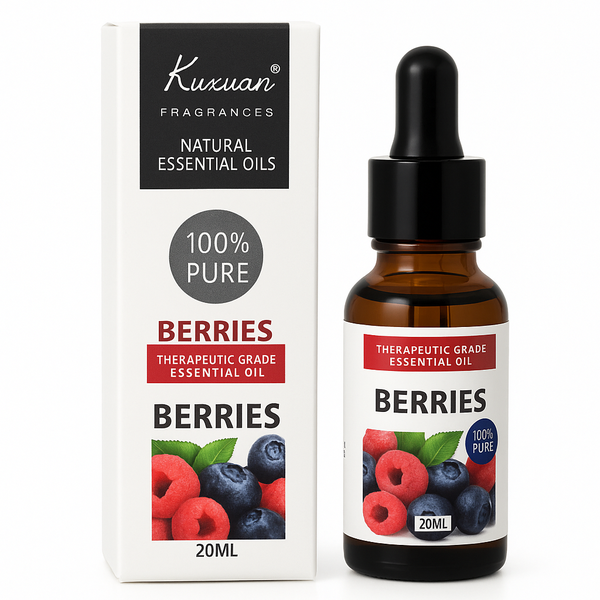 Berries Essential Oil 20ml - Pure Aromatherapy Oil for Humidifiers