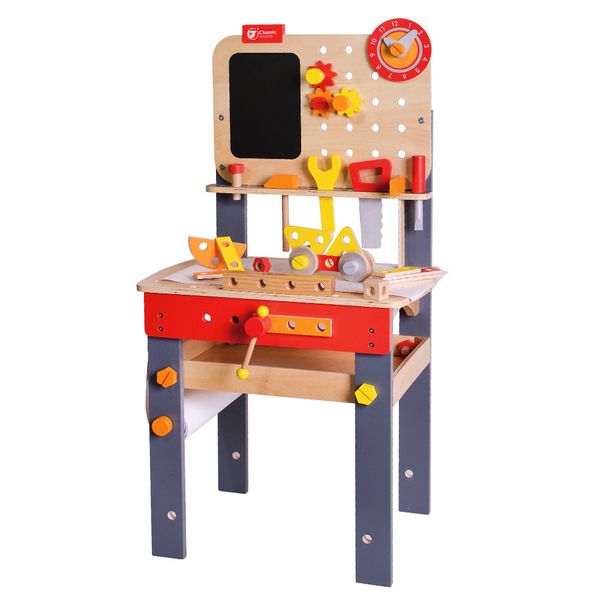 Classic World Pretend &amp; Play Carpenter Workbench
