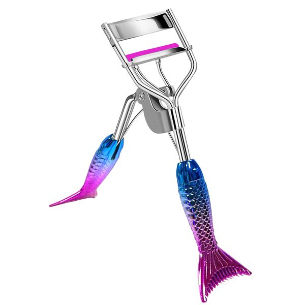Professional Mermaid Design Makeup Tool Eyelash Curler - 12cm tall